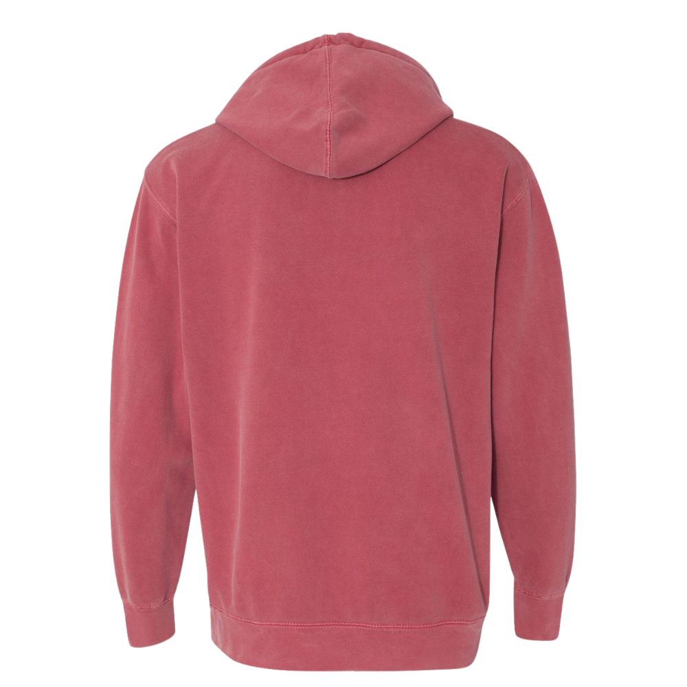 Comfort Colors Dyed Hoodie | Custom Embroidered Logo