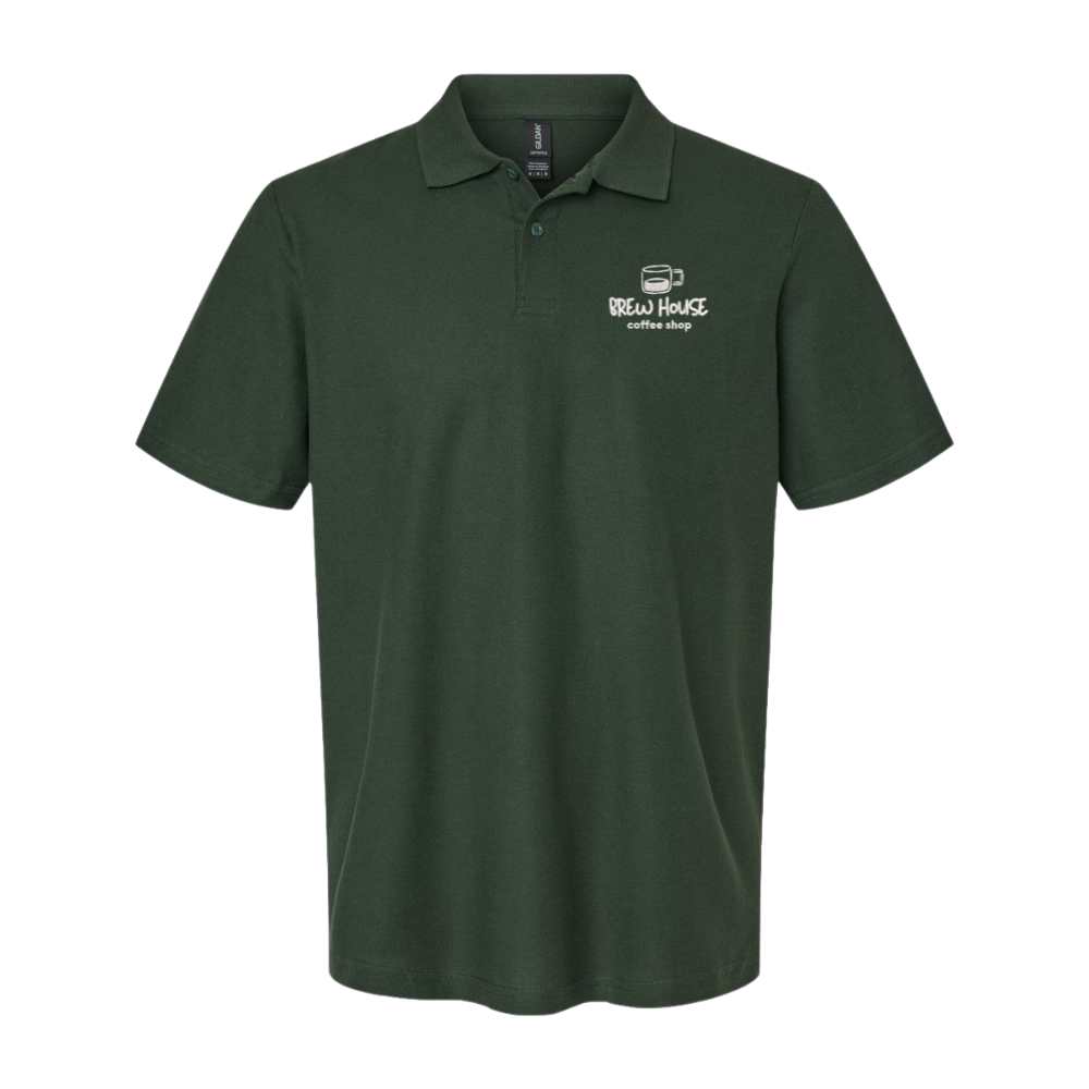Gildan Softstyle® Men's Polo | Custom Embroidered Logo