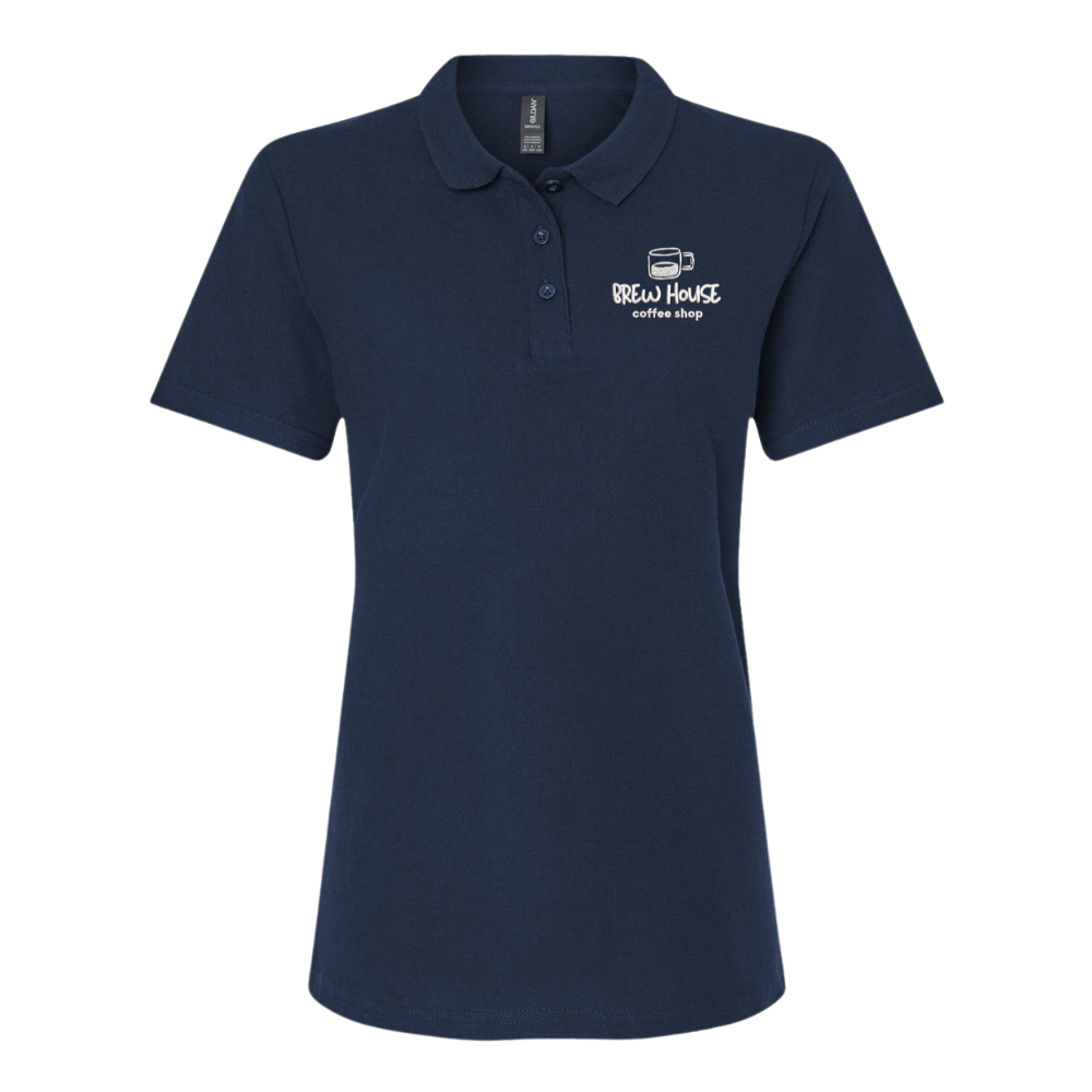 Gildan Softstyle® Women's Polo | Custom Embroidered Logo