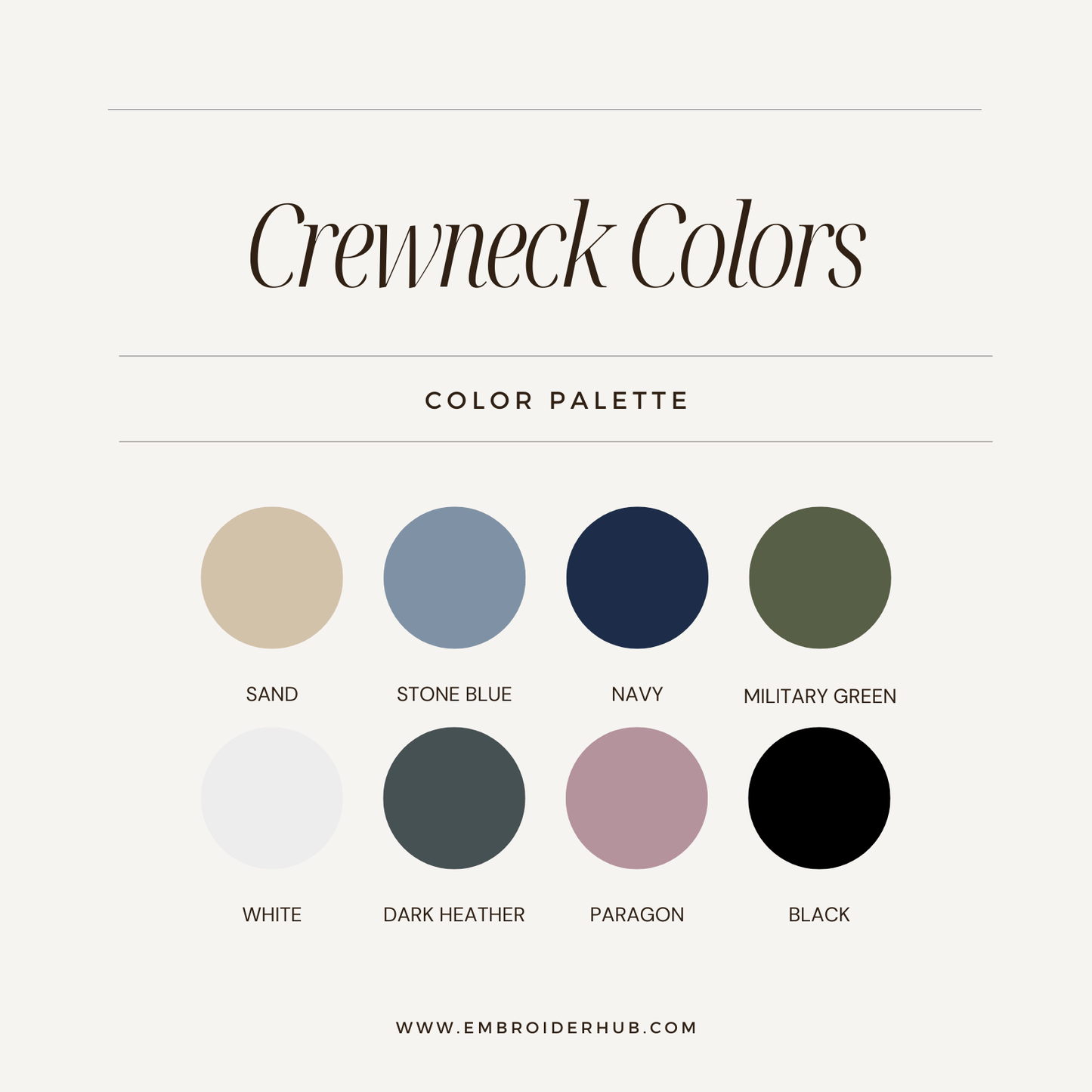 Cinderella Teas & Tarts | Embroidered Crewneck - EmbroiderHub