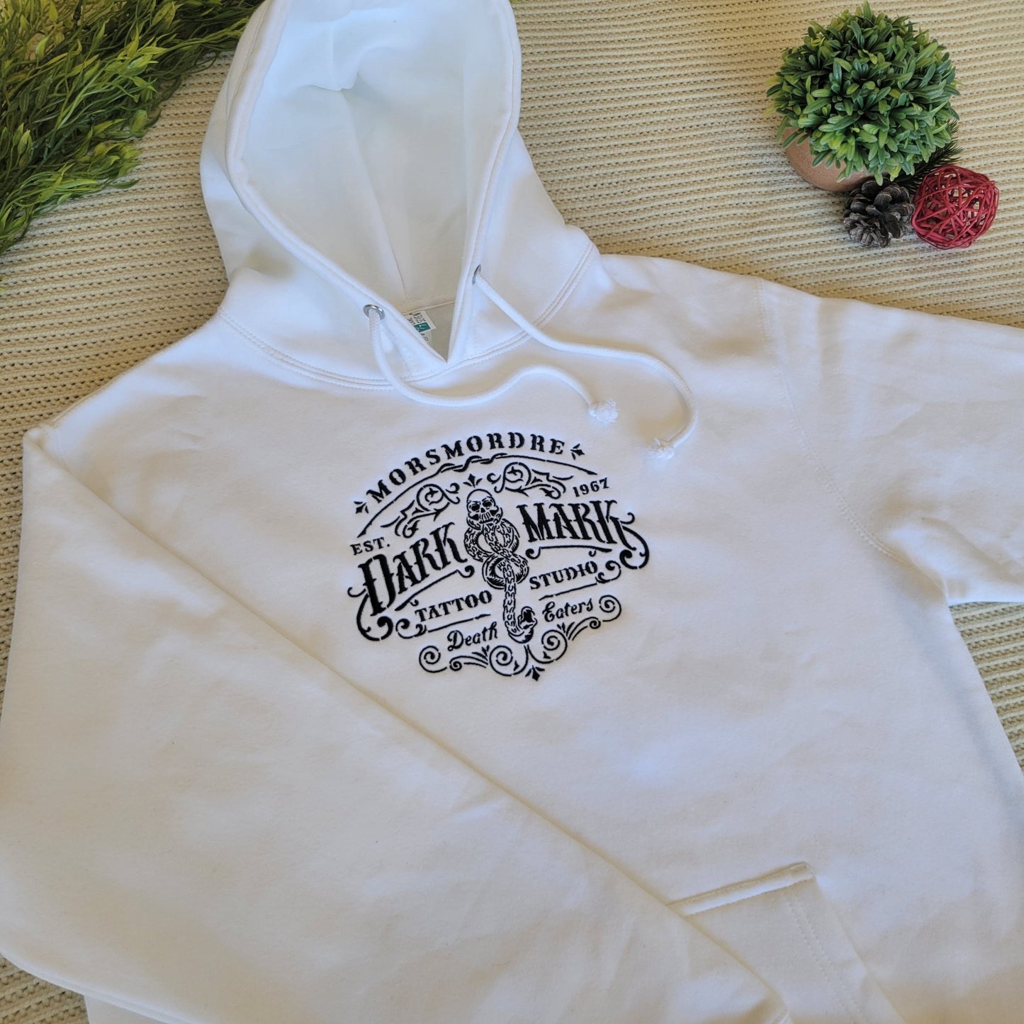 Dark Mark 10 Oz Embroidered Heavyweight Sweater - EmbroiderHub