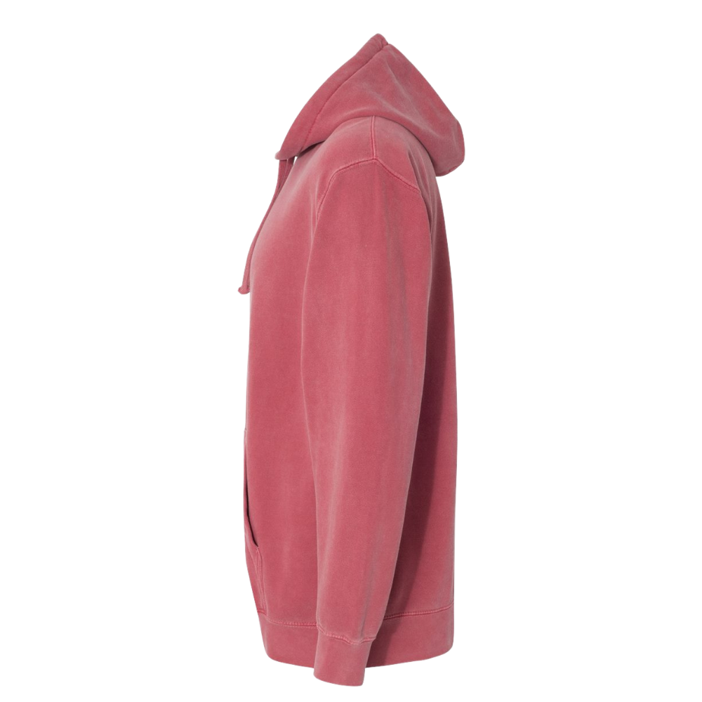 Comfort Colors Dyed Hoodie | Custom Embroidered Logo