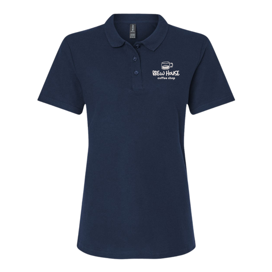 Gildan Softstyle® Women's Polo | Custom Embroidered Logo
