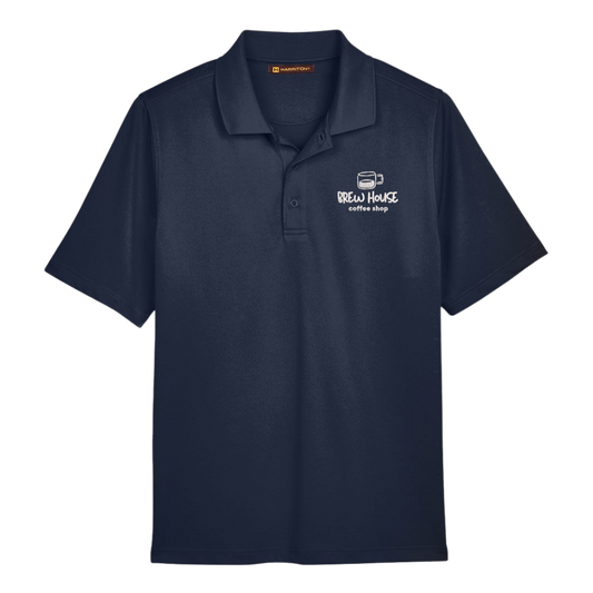 Harriton Men's Polo | Custom Embroidered Logo