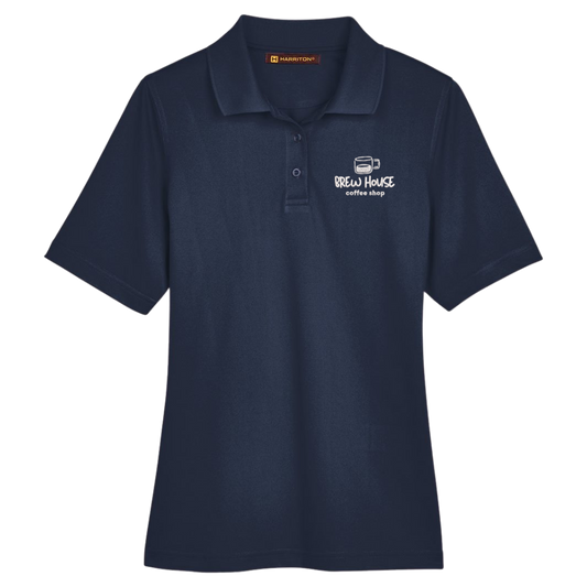 Harriton Women's Polo | Custom Embroidered Logo