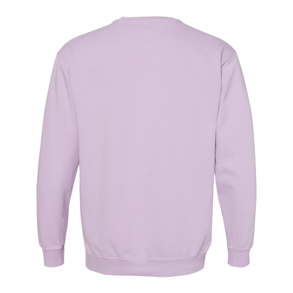 Comfort Colors Dyed Crewneck | Custom Embroidered Logo